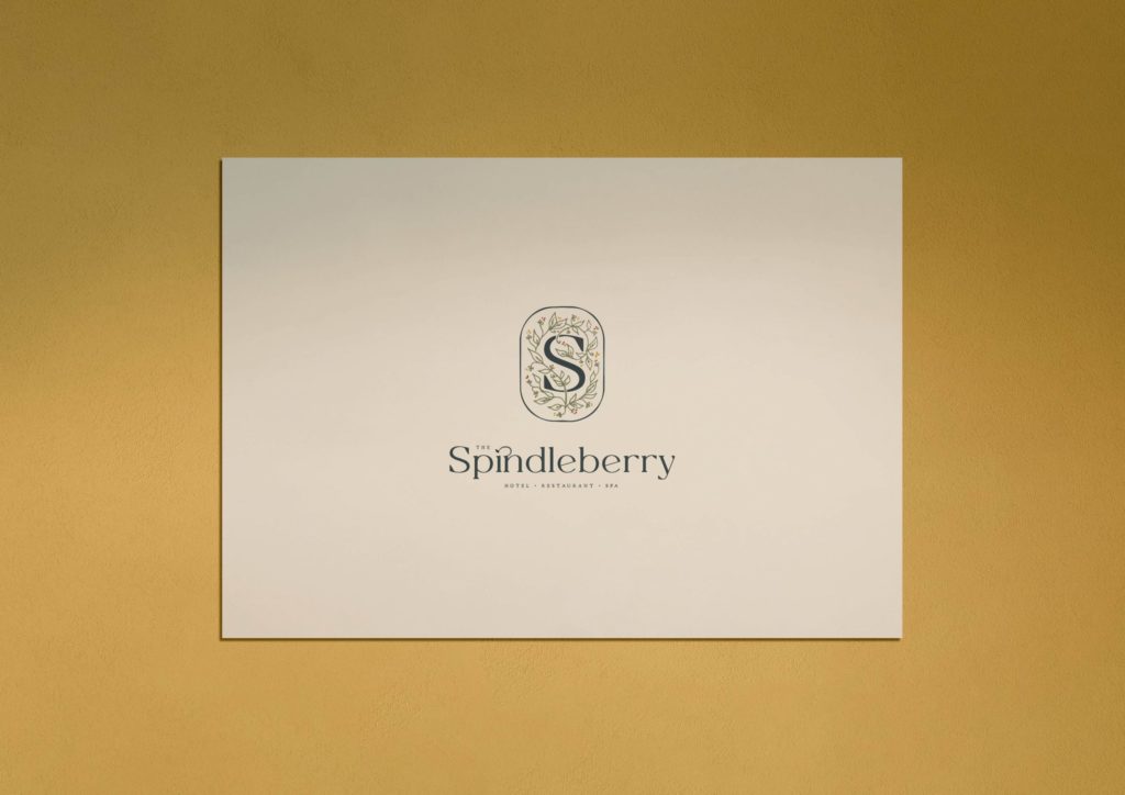 The Spindleberry - logo mockup