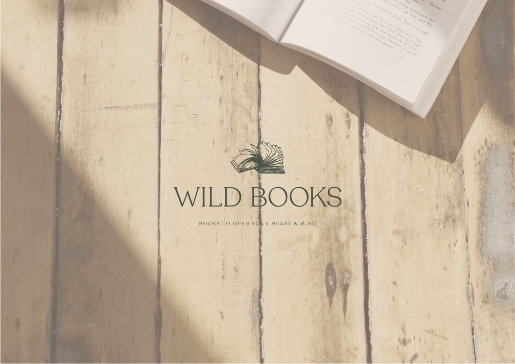 Wild books logo mock up 2