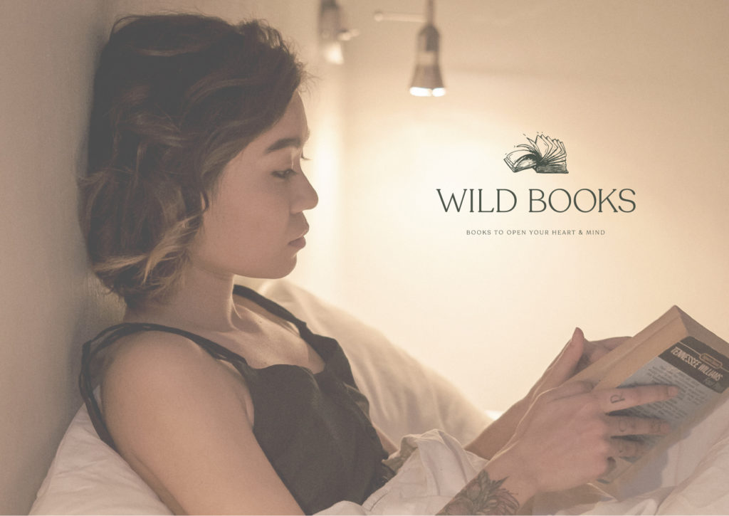 Wild Books logo mock up